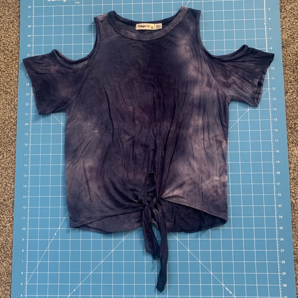 Ginger G Cold Shoulder Top